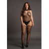 Le Désir Body Porte-Jarretelles CHOKER FISHNET Noir